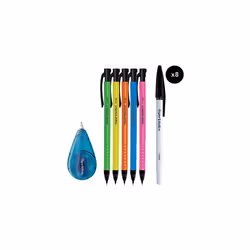 Paper Mate & Sharpie Pens Set | Stationary Supplies | Ballpoint Pens, Highlighters, Mechanical Pencils & Correction Tape | Perfect for School & O
