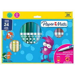 Papermate Paper Mate Childrens Felt Tip Colouring Pen Washable Assorte