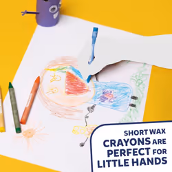 PaperMate Crayons for Kids | Different colors | 16 Wax Crayons