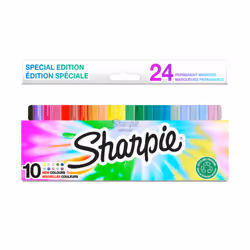 Sharpie 2180834, 24 pc(s), Black, Blue, Grey, Orange, Pink, Purple, Red, Yellow, Fine tip, Black, Blue, Orange, Pink, Purple, ...