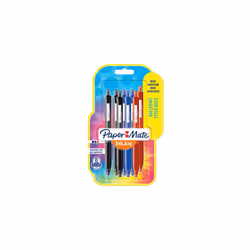 InkJoy 300RT Druckkugelschreiber | mittlere Spitze (1,0 mm) | Schwarze, blaue & rote Tinte | 8 Stück