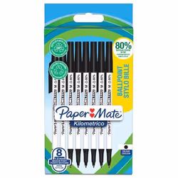 Papermate E KILOMETRICO BALLPT BLK P8
