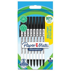 Papermate E KILOMETRICO BALLPT BLK P8
