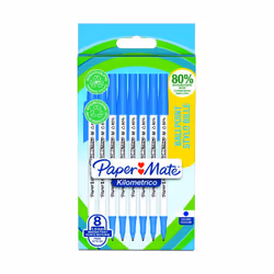 Papermate E KILOMETRICO BALLPT BLUE P8