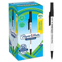 Papermate E KILOMET BALLPOINT BLK PK50