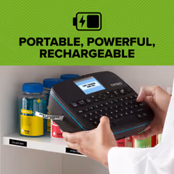 DYMO LabelManager LabelWriter 640CB Portable & Rechargeable Label Maker with Dual Connectivity - 2197370 label printer Direct thermal / Thermal transfer 12 mm/sec QWERTY - Additional view 7