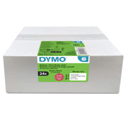 DYMO etiketten LabelWriter ft 101 x 54 mm, wit, 220 etiketten, multipack van 24 rollen White