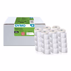 DYMO LW MULTI-PURPOSE LABEL 19X51MM 24 ROLLS White Self-adhesive printer label - Additional view 2