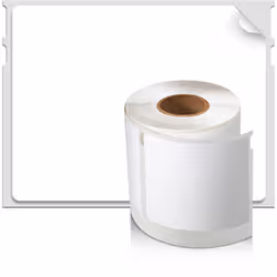 DYMO LW MULTI-PURPOSE LABELS 74x70MM 12 ROLLS White Self-adhesive printer label - Additional view 7