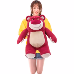 Large Plush Toys, 60 cm, Lotso Anime Story Plush Toys, Cute Cartoon