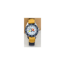 Boys Girls Quartz Watch Kids Childrens Fabric Strap Student Wristwatch - Dial pattern