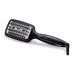 BaByliss Smoothing Heated Brush, Straightening brush, Warm, Scrollbar, All hair, Long, Medium, Dry hair