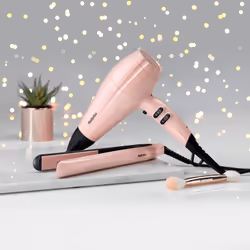 BaByliss ROSE BLUSH 2200 hair dryer 2200 W Black, Rose