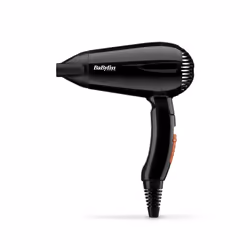 BaByliss Travel Dry 2000, DC, 79 m³/h, Black, Monochromatic, Plastic, 1.8 m