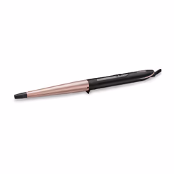 BaByliss Conical Wand, Curling wand, Warm, 160 °C, 210 °C, 40 s, Black, Pink