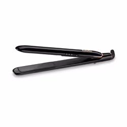 BaByliss ST255E, Straightening iron, Warm, 180 °C, 230 °C, Black, Gold, Ceramic