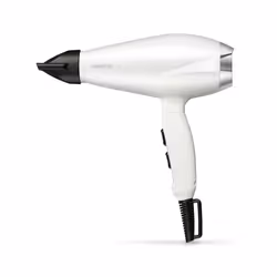 BaByliss 6704WE, AC, 27.7 m/s, 100 m³/h, Black, White, Monochromatic, Hanging loop