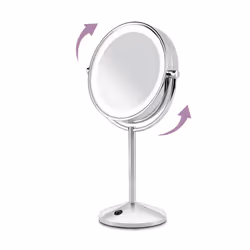 BaByliss 9436E makeup mirror Freestanding Round Stainless steel - Additional view 3