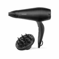 BaByliss Power Smooth 2000 Hair Dryer, Ceramic, DC, Black, 2.8 m, China, 2000 W