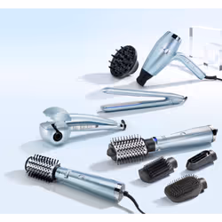 BaByliss Hydro-Fusion C1700E hair styling tool Hot air brush Warm Blue 2.8 m - Additional view 5