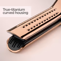 BaByliss Curl Styler Lustre Hair Curler, Ceramic Titanium 38mm Curling Tongs for Long and Short Hair Styling