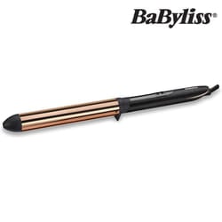 BaByliss Titanium Brilliance Wave Curling Wand 210Â°C 6 Digital Heat Settings