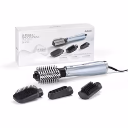 BaByliss Hydro-Fusion 4-in-1 Hair Dryer Brush, Blue