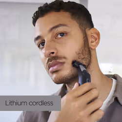 Triple S Stubble Trimmer, Shadow, Shave, Beard Trimmer, Durable Stainless Steel blade, lithium power - Additional view 4