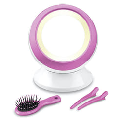 BaByliss 9446CU Iluminated Mirror Set 3X Magnification 1 Light Settings