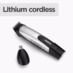 BaByliss Lithium Power Beard Trimmer Battery 14 1 cm Grey - Additional view 5