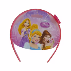 Disney Princess Kids Headband Pink - Featuring Disney Princesses, Pink, Ages 3+