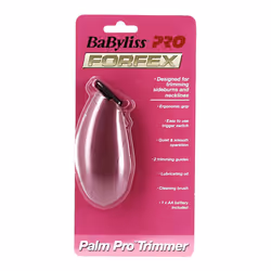 BaByliss Pro Forfex Palm Pro Trimmer Silver Hot Pink