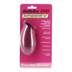 BaByliss Pro Forfex Palm Pro Trimmer Silver Hot Pink