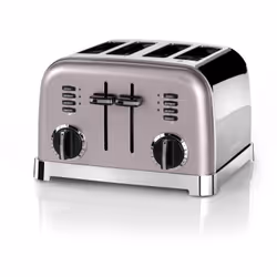 Cuisinart CPT180PU, 4 slice(s), Rose, Stainless steel
