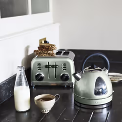 Cuisinart CPT180GU toaster 6 4 slice(s) Green, Stainless steel