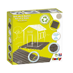 Smoby Set Of 6 Slabs Playhouse floor