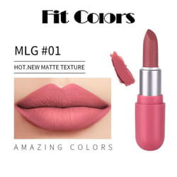 Mini Capsule Matte Lipstick Mist Velvet Non-fading Portable Mini Lipstick - 01#