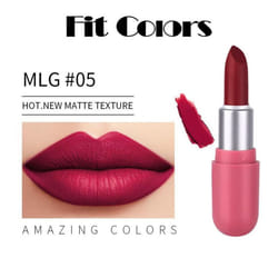 Mini Capsule Matte Lipstick Mist Velvet Non-fading Portable Mini Lipstick - 05#