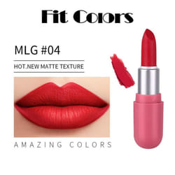 Mini Capsule Matte Lipstick Mist Velvet Non-fading Portable Mini Lipstick - 04#
