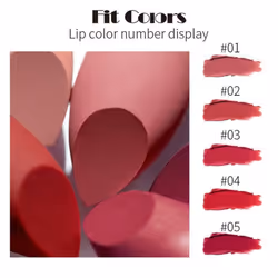 Mini Capsule Matte Lipstick Mist Velvet Non-fading Portable Mini Lipstick - 04#