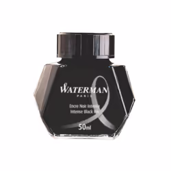 Waterman S0110710, Black, Black, Translucent, Fountain pen, 50 ml, 1 pc(s)