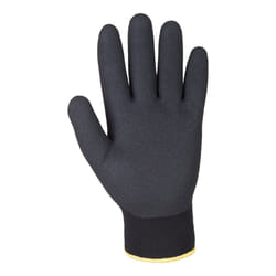 Portwest Arctic Winter Work Glove Warm Keeps Hands Dry Safety Workwear A146 [XXL] [Black]