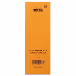 Rhodia 8200C writing notebook 80 sheets Orange