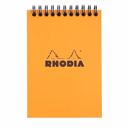 Rhodia 13500C, Monochromatic, Orange, A6, 80 sheets, 80 g/m², Squared paper