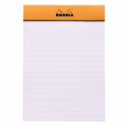 Rhodia 13600C writing notebook A6 80 sheets Orange