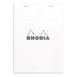 Rhodia N°16 writing notebook A5 80 sheets White