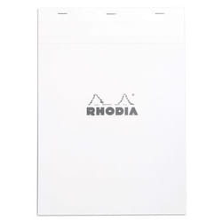 Rhodia N°18 writing notebook A4 80 sheets White