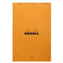 Rhodia 19000C writing notebook A4+ 80 sheets Orange