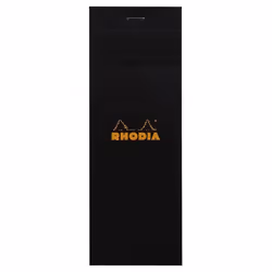 Rhodia 82009C, Image, Black, 80 sheets, Squared paper, Soft frontcover & hard backcover, Universal