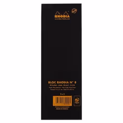 Rhodia 82009C writing notebook 80 sheets Black